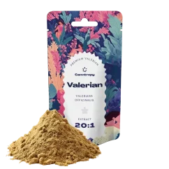 Canntropy Valerian (Valeriana officinalis) Fayyadamuu 20:1, 5 g - 100 g