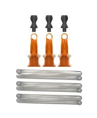 Volcano Hybrid - Ensemble de tubes (3 x 1 m)