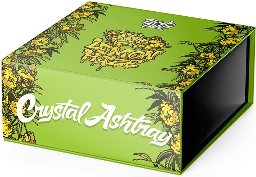 Best Buds Kristall askfat med presentförpackning, Citron Haze