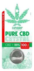 Euphoria Pure CBD Crystal - 99 % (100 mg), 0,1 g