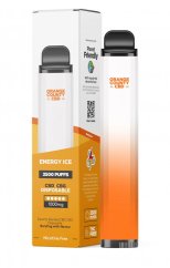 Orange County CBD Vape Pen Energy Ice 3500 Züge, 600 mg CBD, 400 mg CBG, 10 ml