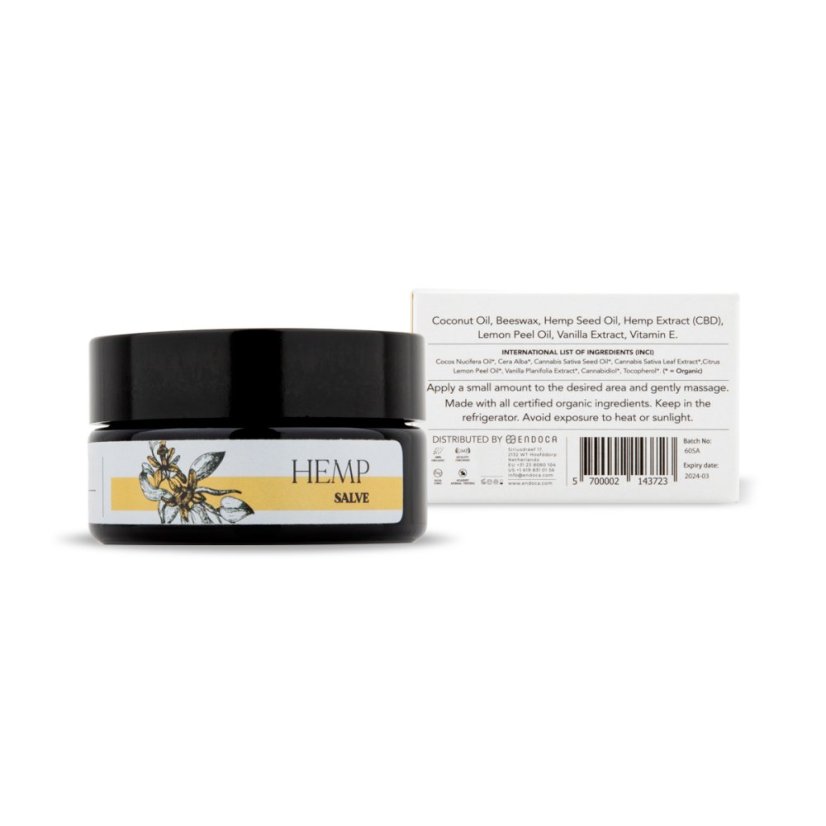 Endoca Onguent de chanvre 750 mg CBD, 30 ml