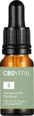 CBD Vital Naturextrakt PREMIUM CBD-Öl 5%, 500 mg, (10 ml)