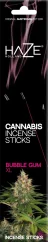 Bastoncini di incenso alla cannabis Haze Bubblegum XL