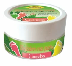 Bione CANNABIS kulnų balzamas pašalina kietą odą, 150 ml