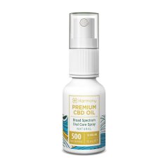 Harmony CBD aerosols mutes dobuma kopšanai 500 mg, 15 ml, dabīgs