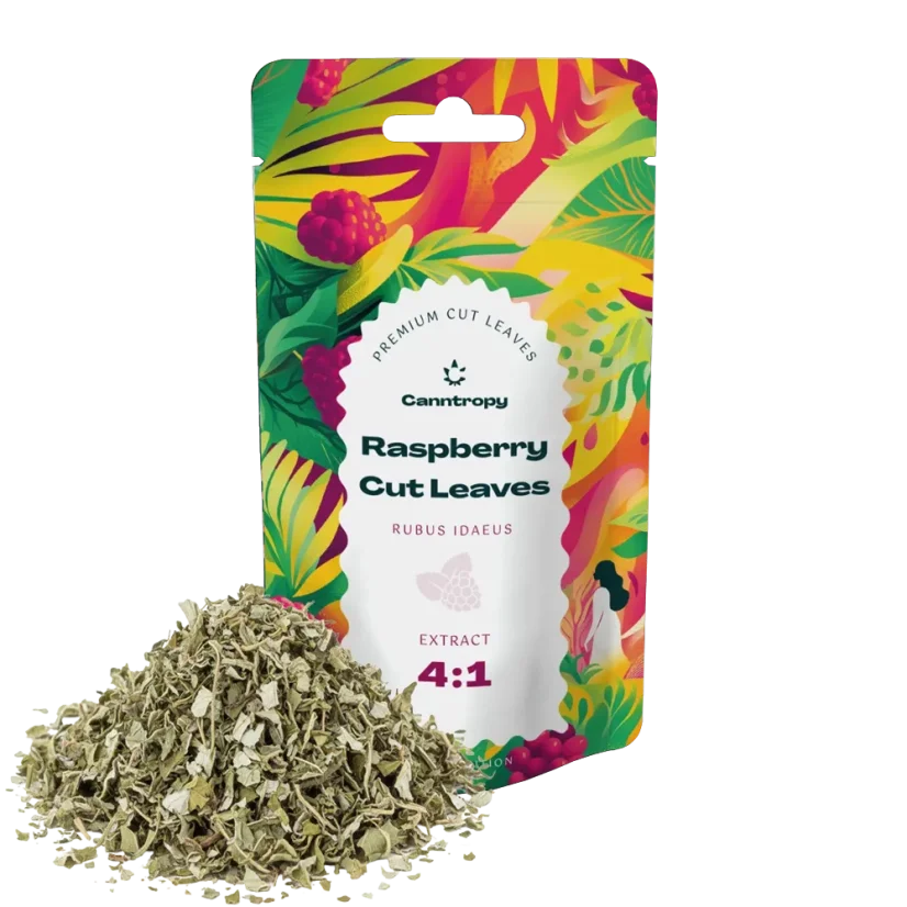 Canntropy Himbeerblätter (Rubus ideaus) Extrakt 4:1, geschnitten, 5 g - 100 g