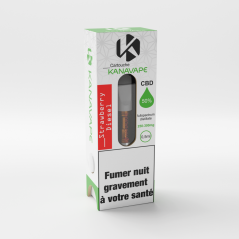 Kanavape 'Strawberry Diesel' Kartusche 50% CBD, 250 mg, (0.5 ml)