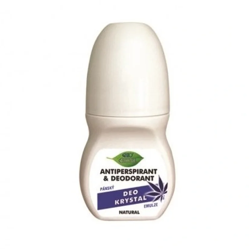 Bione Deo Krystal antiperspirant a deodorant pre mužov, modrý, 80 ml