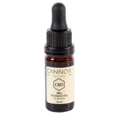 Cannor CBD フルスペクトルヘンプオイル 30%、3000mg、10 ml
