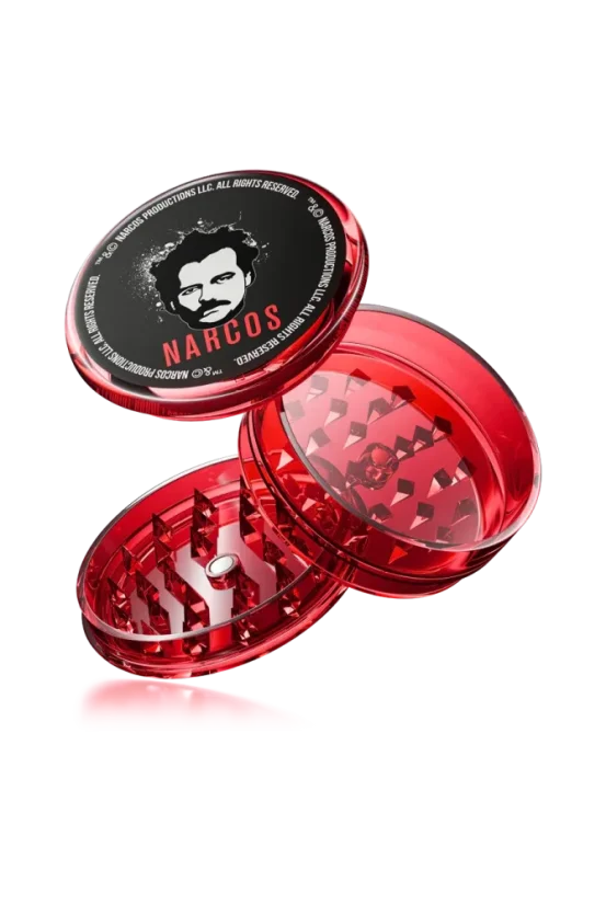 Narcos Plastic Grinder, 3 parts, 60 mm - design aleatoriu