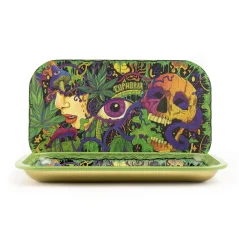 Euphoria Rolling Tray Set with Magnetic Cover Enchanting - 270 x 160 mm