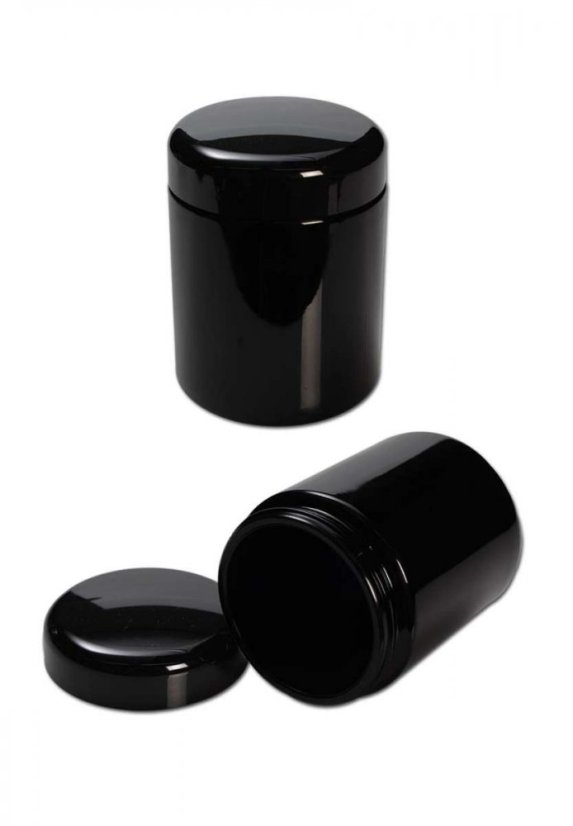 Miron Recipient etanș pentru cosmetice din sticlă mov 250 ml