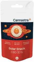 Cannastra Snack solare CBD Flowers, CBD 30 %, 1 g - 100 g