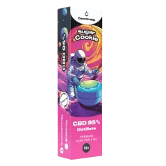Canntropy CBD Engangs Vape Pen Sugar Cookie, CBD 95 %, 1 ml