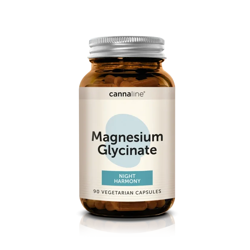 Cannaline Magnesium Glycinate Noční harmonie (90 kapslí)
