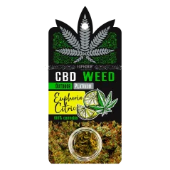 Euphoria CBD Weed Platinum Euphoria Citric, 0,7 g
