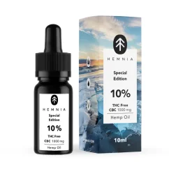 Hemnia Aceite de CBC al 10 %, 1000 mg, 10 ml