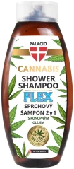 Palacio Flex Hanf Duschshampoo, 500 ml – Packung a 6 Stück