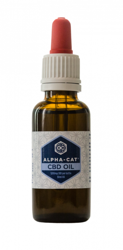 Alpha-CAT CBD aliejus 4%, 30 ml, 1200 mg