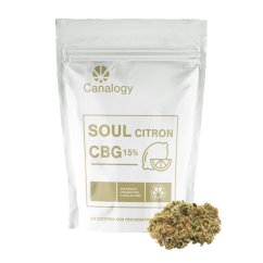 Canalogy CBG Hanfblüte Soul Lemon 16 %, 1 g - 1000 g