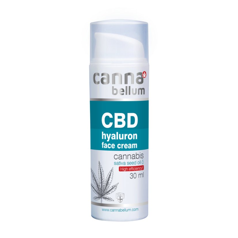 Cannabellum - CBD Gesichtscreme mit Hyaluronsäuren, (30 ml)