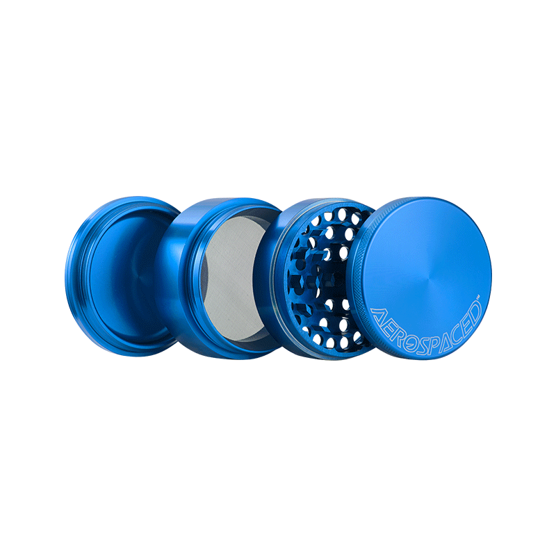 Bruska Aerospaced (4 díl) 63 mm - Světlo modrý