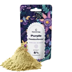 Canntropy Purpurinė pasiflora (Passiflora incarnata) ekstraktas, 5 % flavonoidų,  5 g - 100 g