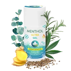 Annabis メントール ウルトラ ジェル – ダブル効果のマッサージジェル、90 ml