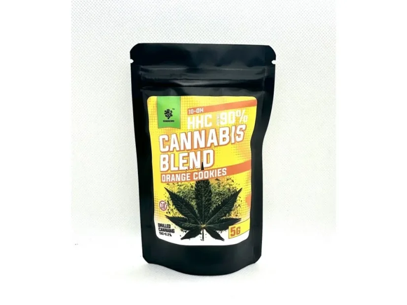 Czech CBD 10-OH HHC Cannabis Blend Biscuiți cu portocale, 20 % 10-OH HHC