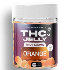 Czech CBD THCV Jelly Orange, 25 mg THCV, 20 pcs