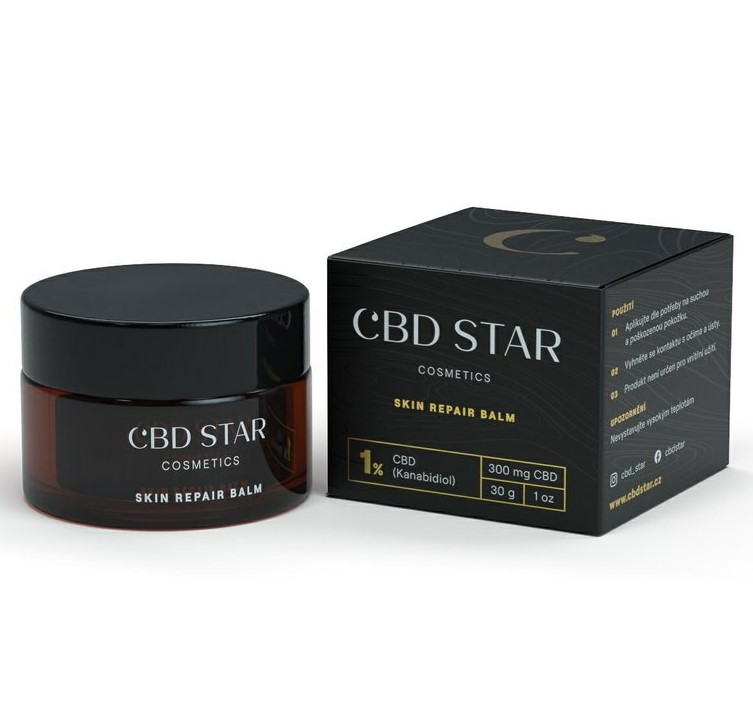 CBD Star Balzám na opravu pleti s CBD, 30 g