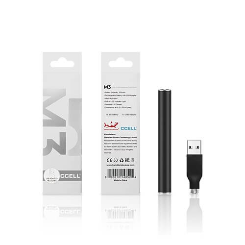 CCELL M3 baterie se závitem 510, různé barvy