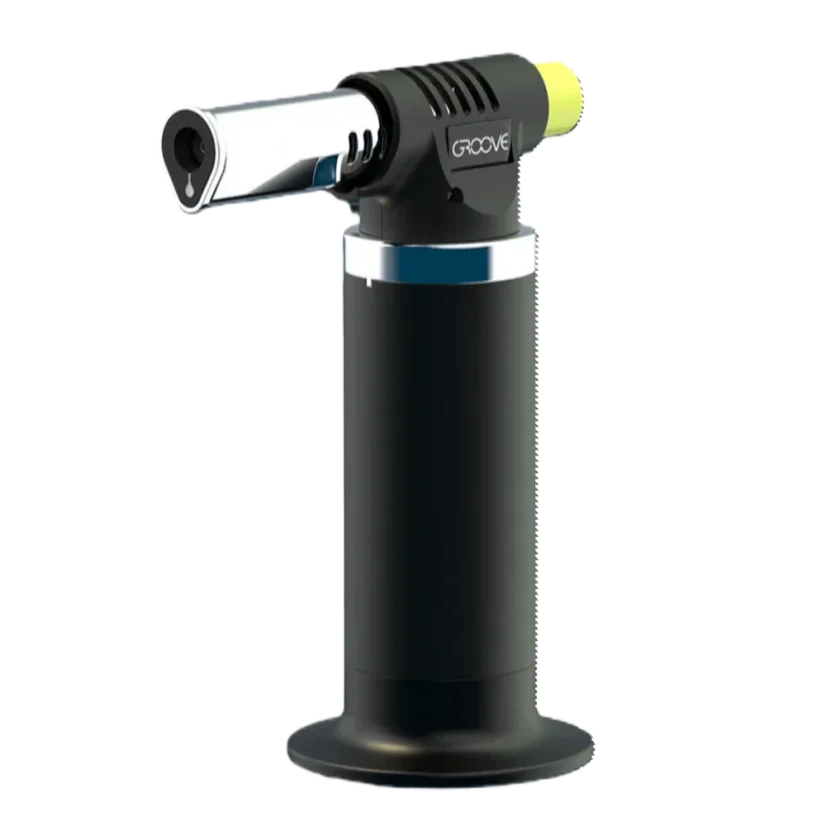 Groove SPARK bután fáklya, fekete - sárga