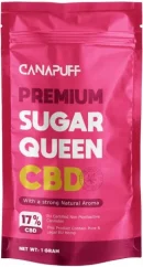 CanaPuff CBD Konopný květ Sugar Queen, CBD 17 %, 1 g - 10 g