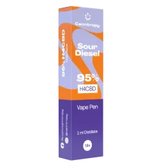 Canntropy H4CBD Vape-Stift Saurer Diesel 95 %, 1 ml