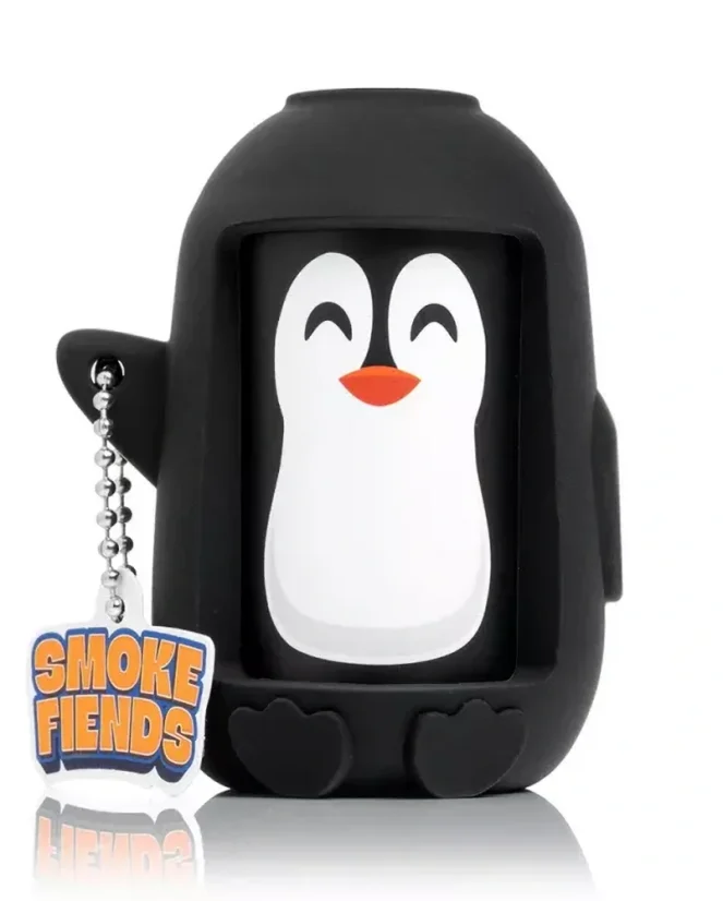HEMPER Filtru de aer personal ecologic cu tematică Smoke Fiends - Chilly The Pinguin