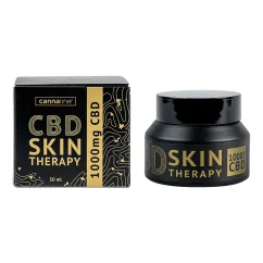 Cannaline Baume thérapeutique pour la peau au CBD, 1000 mg de CBD, 50 ml