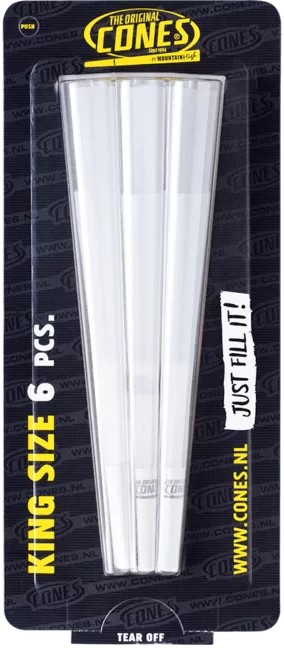 The Original Cones, Kúpok Eredeti King Size 6x buborékfólia