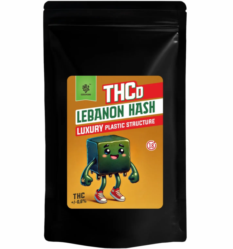 Czech CBD THCD Liban Hash, THCD, 1 - 1000 g