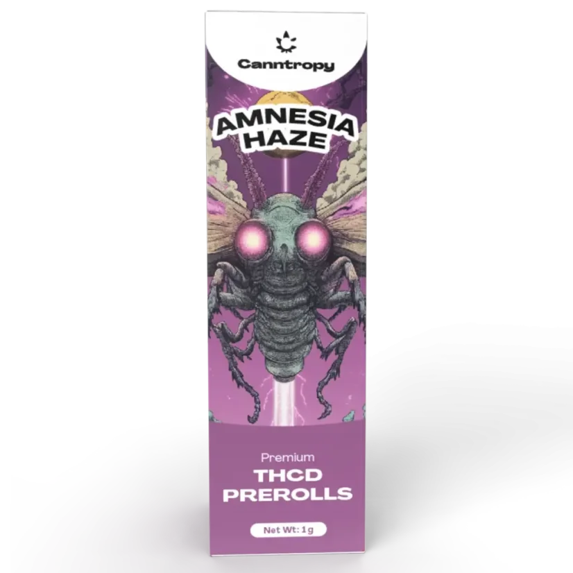 Canntropy THCD Preroll Amnesia Haze, 1 g