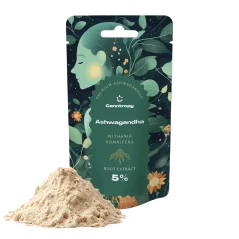 Canntropy Ekstrak Ashwagandha (Withania somnifera) 5%, 5 g - 100 g