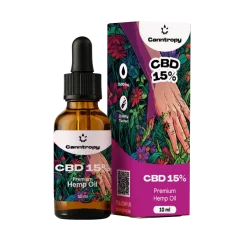 Aceite de Cáñamo CBD Canntropy, 15%, 1500mg, 10ml