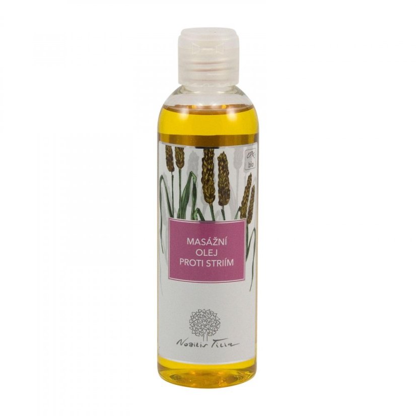 Nobilis Tilia Huile corps et massage anti-vergetures, 200 ml