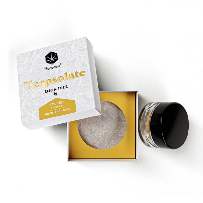 Happease - Extrait Lemon Tree Terpsolate, 97% CBD, 1 g