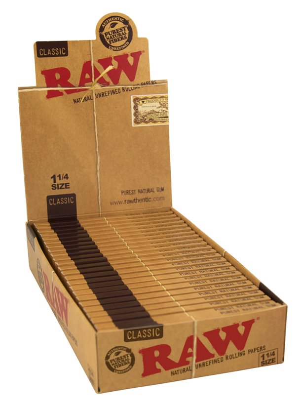 RAW 未晒短紙サイズ 1 1/4