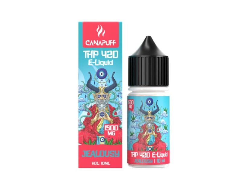 CanaPuff THP420 Tekočina Jealousy, 1500 mg THP420, 10 ml