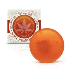 Cannaline Medus labsajūtas CBD roku darbs ziepes, 100 mg CBD