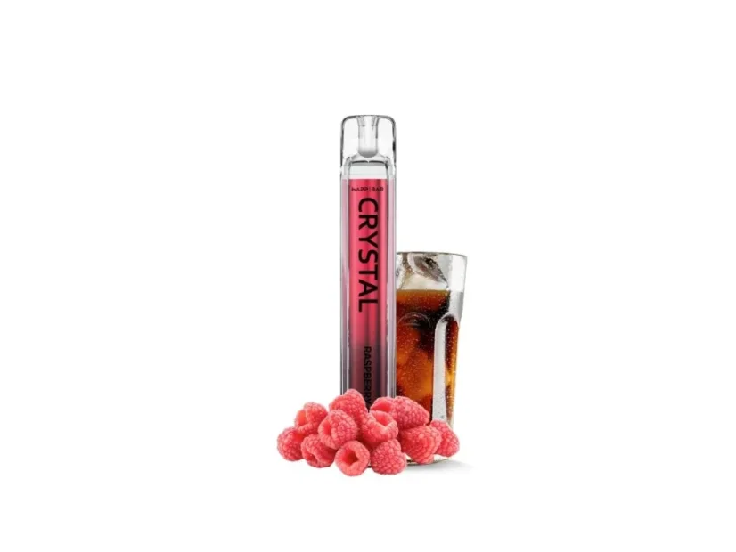 Happ Bar Crystal Vape Pen Raspberry Cola, 2 ml