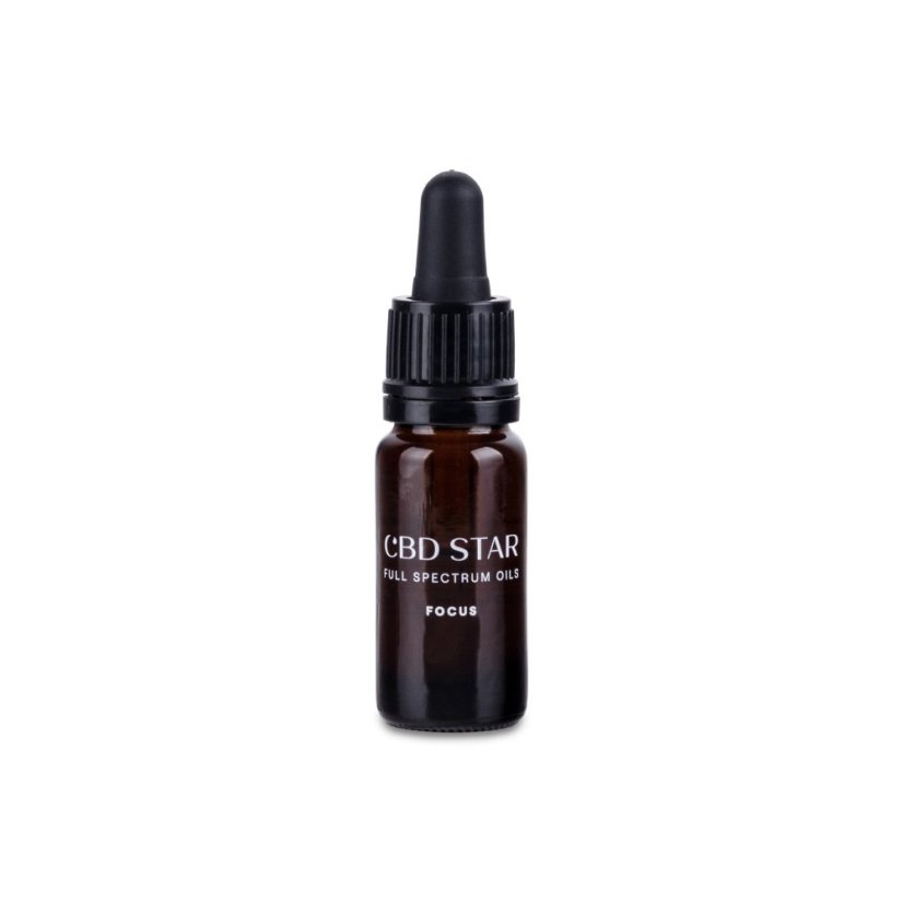 CBD Star - CBD Hanf Öl FOCUS, 10%, 1000 mg, (10 ml)